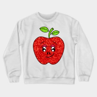 FUNNY Red Delicious Apple Crewneck Sweatshirt